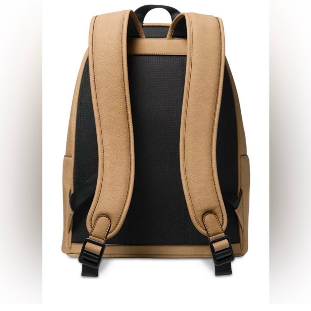 Michael Kors Beige Leather Backpack - Picture 3 of 5